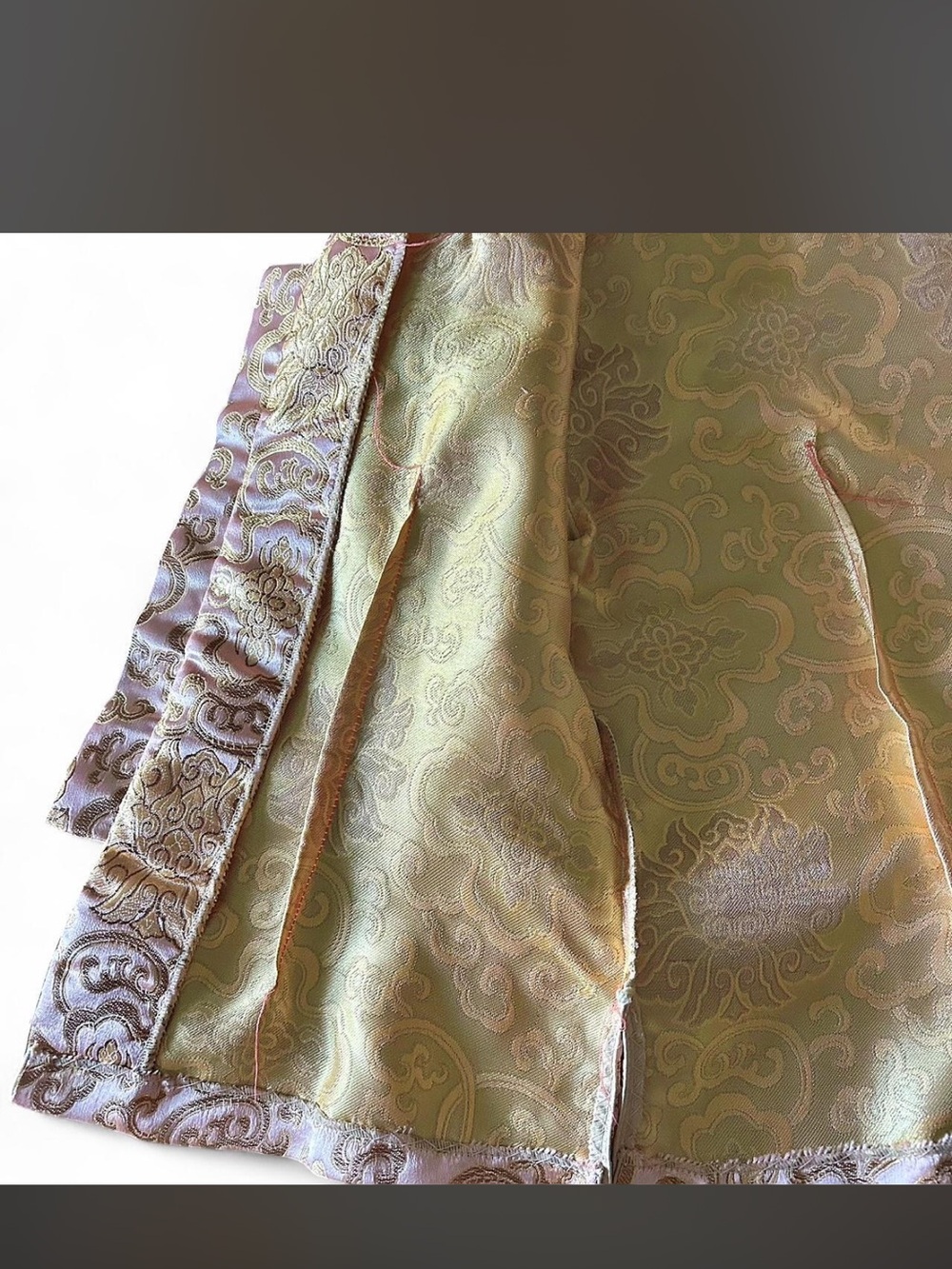Pink & Gold Brocade Jacket - Picture 6 of 10